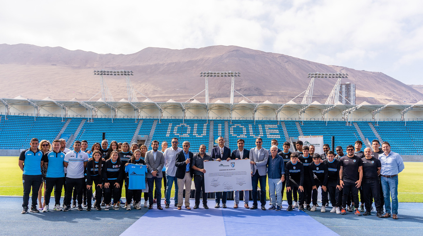 Collahuasi - Mucho más que Cobre  Chile Sub20 sube al podio por primera  vez en el Sudamericano de Fútbol Playa en Iquique