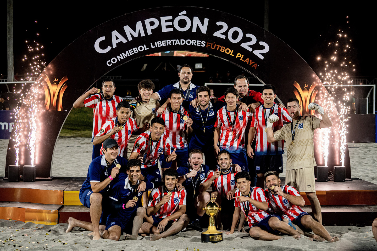 Collahuasi - Mucho más que Cobre  Chile Sub20 sube al podio por primera  vez en el Sudamericano de Fútbol Playa en Iquique