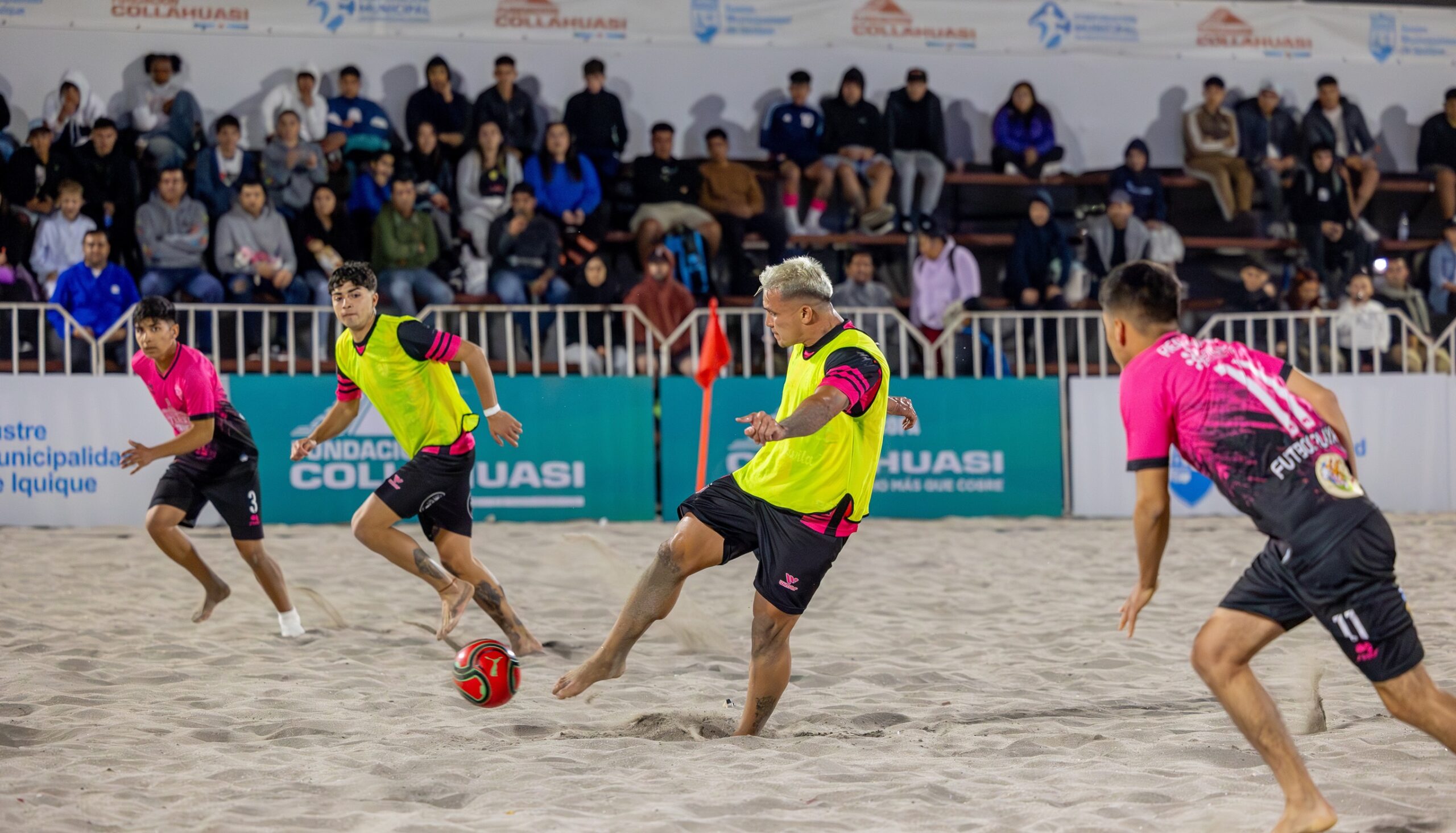 Gran final “Copa Collahuasi” de fútbol playa en Arena Cavancha este fin de semana