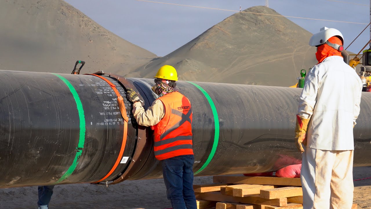 Pipeline completa toda su unión de cordillera a mar
