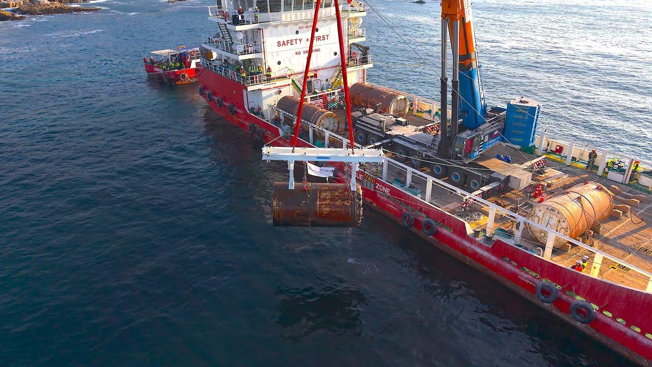 Rescatan de manera segura y exitosa las microtuneladoras “Valentina” y “Piqai”