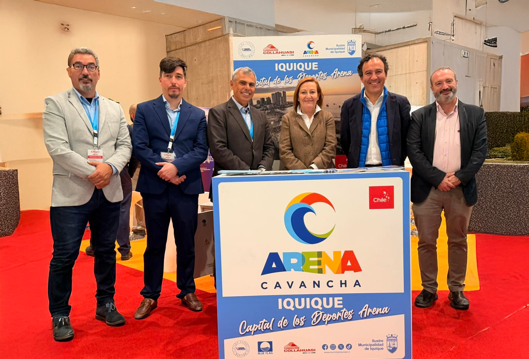 Estadio Arena Cavancha de Iquique destaca en Feria Internacional de Turismo en Espa&ntilde;a