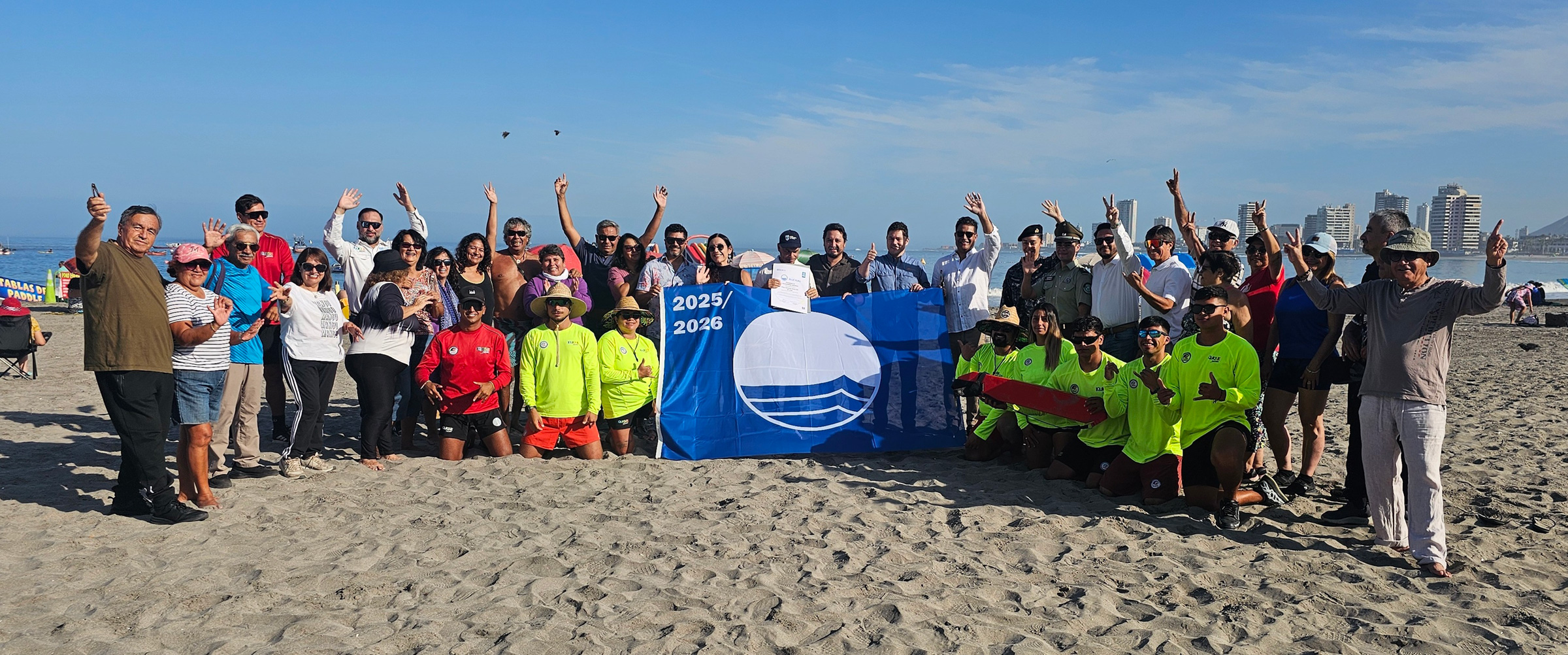 Cavancha consolida su sostenibilidad al renovar por tercer a&ntilde;o la certificaci&oacute;n internacional &ldquo;Blue Flag&rdquo;